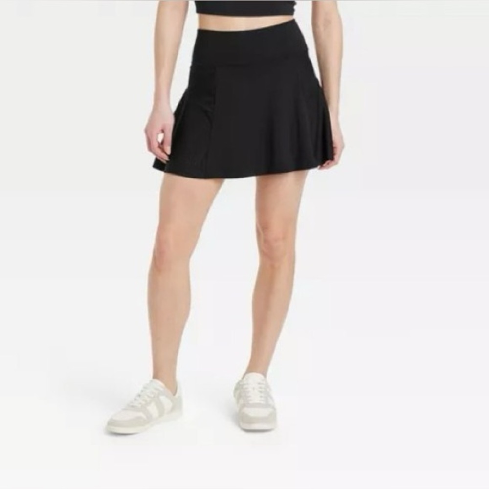 All in Motion Black Women's Athletic Skort